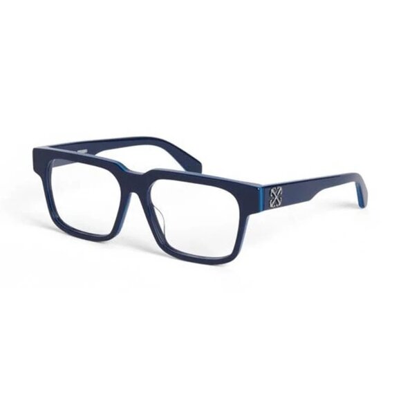 NEW OFF-WHITE EYEGLASSES BLUE MEN EYEWEAR OFF-WHITE OERJ07L STYLE 7L 4800